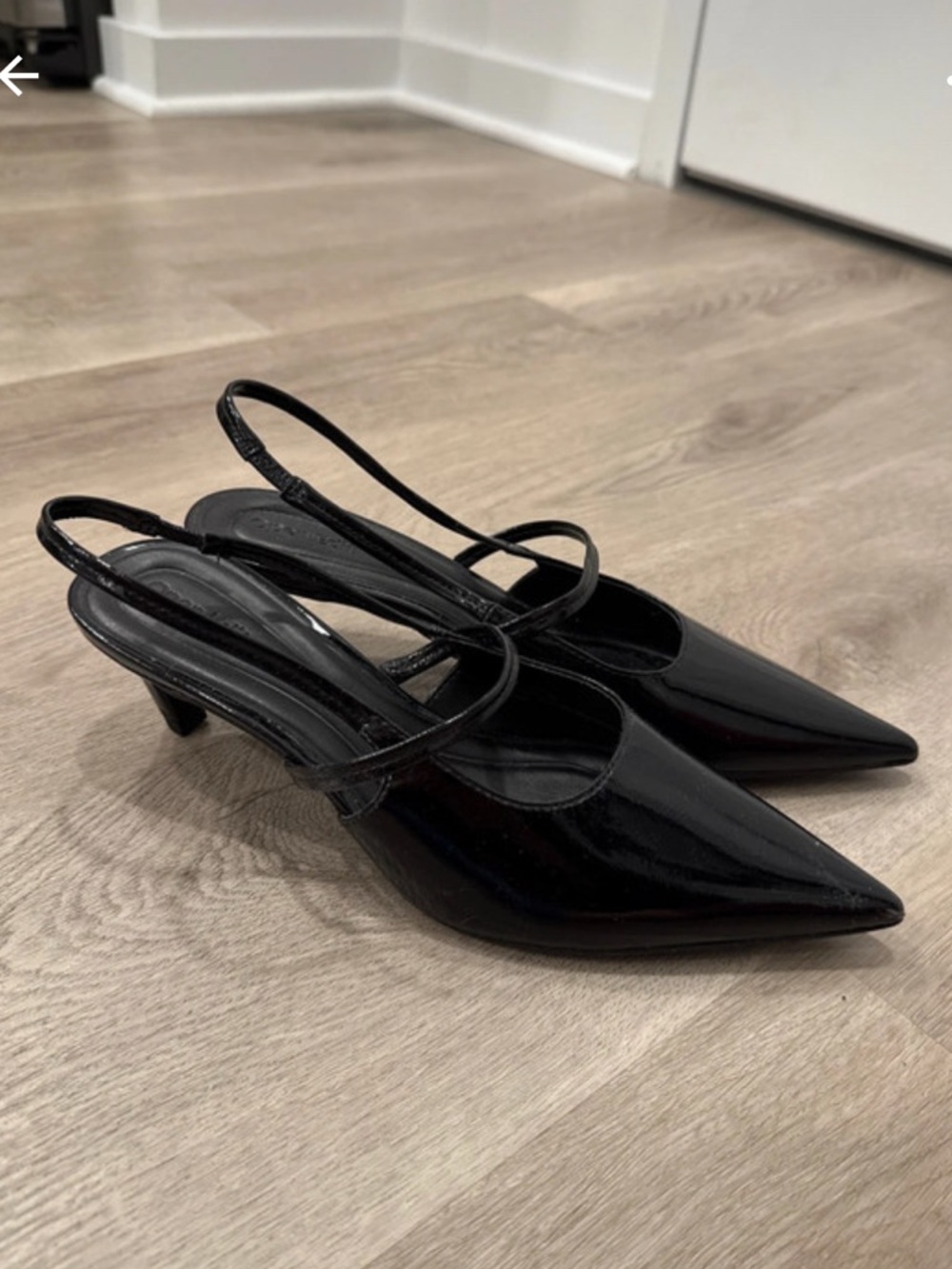 Open Edit Slingback Kitten Heels